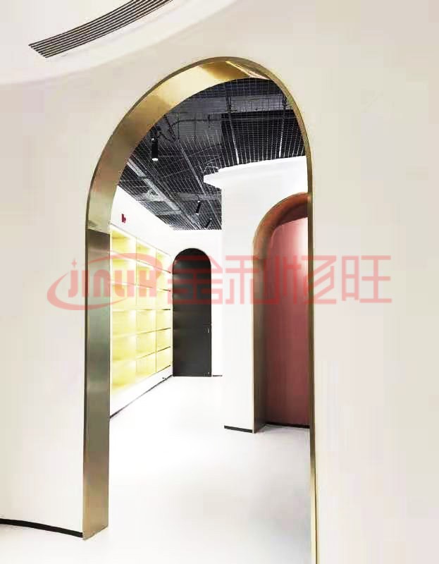 04弧形不銹鋼埡口門(mén)套