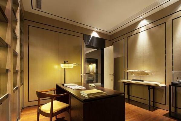 師傅在吊頂上加一圈線條,效果居然這么美