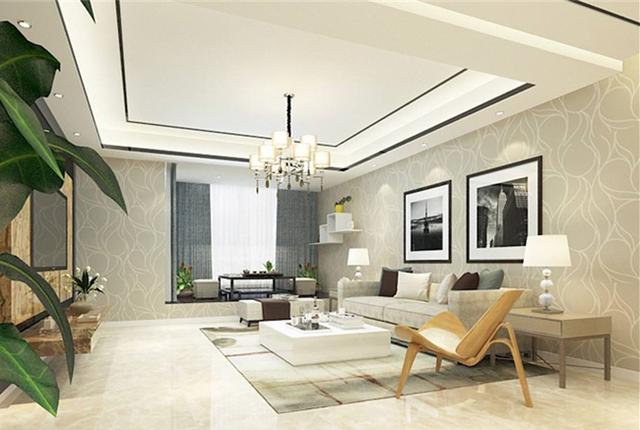 師傅在吊頂上加一圈線條,效果居然這么美